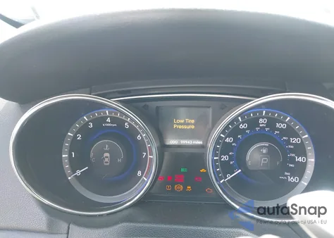 2014 Hyundai Sonata Se z USA, uszkodzony, nr VIN 5NPEC4AC3EH890887